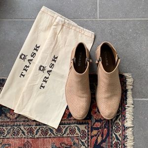 Trask Addison Perforated Bootie, 8.5